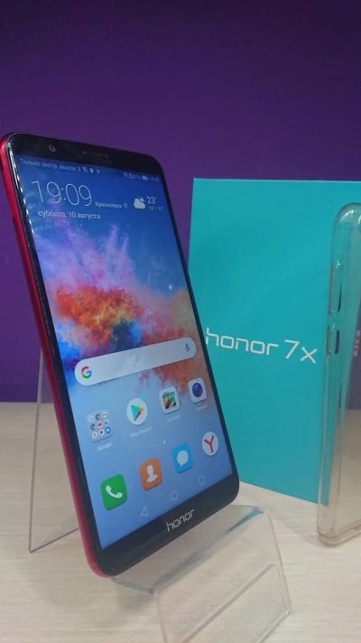 Лот: 14354952. Фото: 1. Смартфон Honor 7X 4/64Gb(BND-L21... Смартфоны