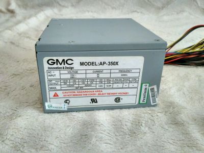 Лот: 9178050. Фото: 1. Блок питания 350W GMC AP-350X... Корпуса, блоки питания