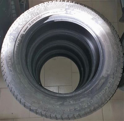 Лот: 12308966. Фото: 1. 225/60 R17 Continental IceContact2... Шины