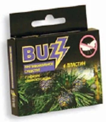 Лот: 23229116. Фото: 1. Комплект от моли BUZZ 6шт. + кассета... Средства от насекомых и грызунов