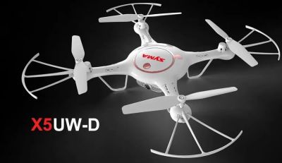 Лот: 12339145. Фото: 1. Квадрокоптер Syma X5UW-D с HD... Квадрокоптеры