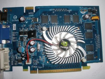 Лот: 140036. Фото: 1. Видеокарта GF 8600GT PCI-E DVI... Видеокарты