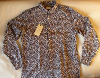 Лот: 8642647. Фото: 1. Рубашка slim Selected Homme Дания... Рубашки, водолазки