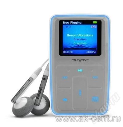 Лот: 306539. Фото: 1. 8GB Zen Microphoto Gray, Creative... Плееры