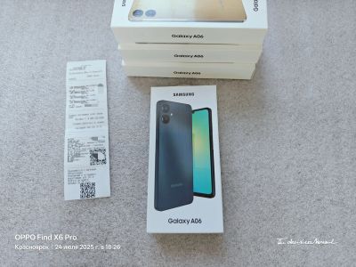 Лот: 25605985. Фото: 1. Смартфон Samsung A06 6/128 gb... Смартфоны