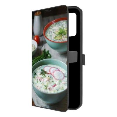 Лот: 25542876. Фото: 1. Чехол Krutoff Eco Book "Окрошка... Чехлы, бамперы