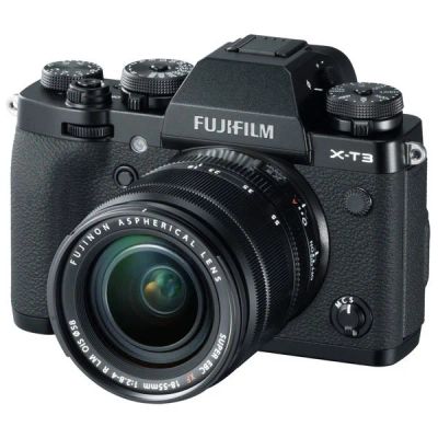 Лот: 16282627. Фото: 1. Fujifilm x-t3 kit 18-55 f 2.8-4... Цифровые беззеркальные со сменной оптикой