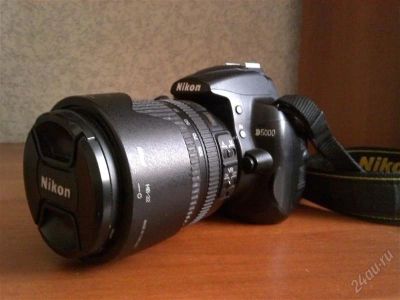 Лот: 2869738. Фото: 1. Nikon d5000 + китовый объектив... Цифровые зеркальные