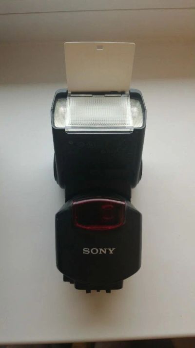Лот: 9709161. Фото: 1. Фотовспышка Sony HVL-F43AM. Вспышки, осветители, рассеиватели