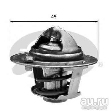Лот: 13104132. Фото: 1. Термостат c прокладкой Mazda Mazda... Двигатель и элементы двигателя