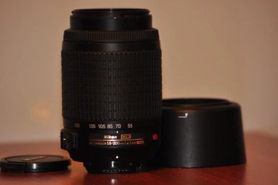 Лот: 4242124. Фото: 1. Nikon 55-200mm f/4-5.6G AF-S DX... Объективы