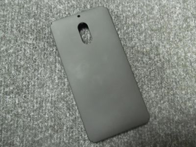 Лот: 11039487. Фото: 1. Чехол Nokia 6 пластиковый - Чёрный. Чехлы, бамперы