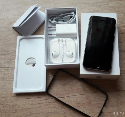 Лот: 8410422. Фото: 1. iPhone 5s space gray рст LTE. Смартфоны