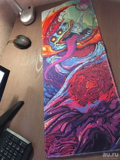 Лот: 13735568. Фото: 1. Большой игровой коврик Hyper Beast. Коврики