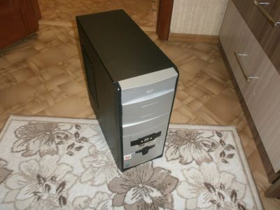 Лот: 11744525. Фото: 1. ASUS P5KPL-AM E7200 RAM 1GB 350... Компьютеры в сборе