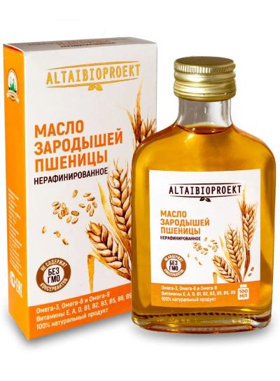 Лот: 19676522. Фото: 1. Масло зародышей пшеницы (АлтайБиоПроект... Масло, маргарин