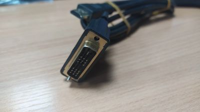 Лот: 20612899. Фото: 1. Кабель DVI-D - HDMI 1.8 метра... Шлейфы, кабели, переходники