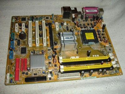 Лот: 176828. Фото: 1. Asus P5B (LGA775, Intel P965... Материнские платы