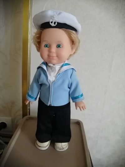 Лот: 19873452. Фото: 1. Кукла 36 см. Юнга. Морячок. Говорящая... Куклы и аксессуары