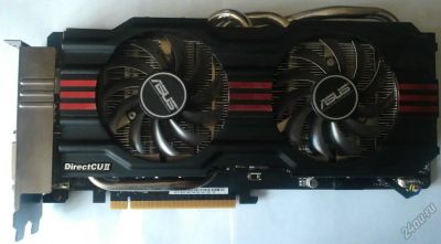 Лот: 7401574. Фото: 1. ASUS 2048Мб GeForce GTX 770, 1058... Видеокарты