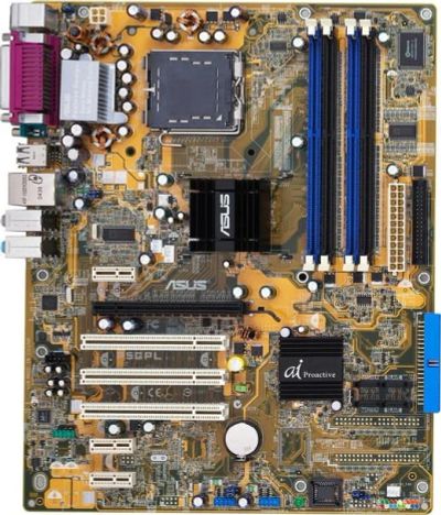 Лот: 5042425. Фото: 1. ASUS P5GPL. Материнские платы