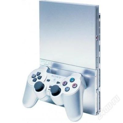 Лот: 1120241. Фото: 1. Playstation 2 slim. Игровые приставки, консоли