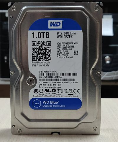 Лот: 19874094. Фото: 1. HDD 1000 Gb/WD/3,5"(Время работы... Жёсткие диски (HDD)