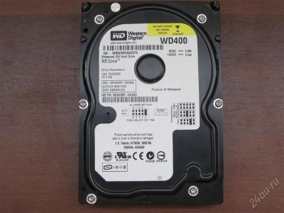 Лот: 1898351. Фото: 1. HDD WD 40gb. Жёсткие диски (HDD)