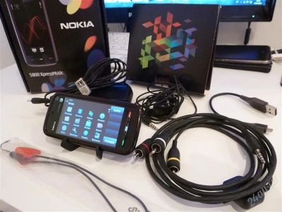 Лот: 2590984. Фото: 1. nokia 5800 максимальная комплектация... Смартфоны