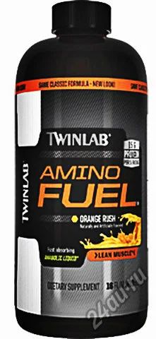 Лот: 4524417. Фото: 1. Twinlab Amino Fuel Liquid (жидкие... Спортивное питание, витамины