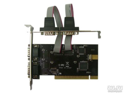 Лот: 13830852. Фото: 1. Контроллер PCI COM 4-port WCH353. Платы расширения, контроллеры, доп. порты