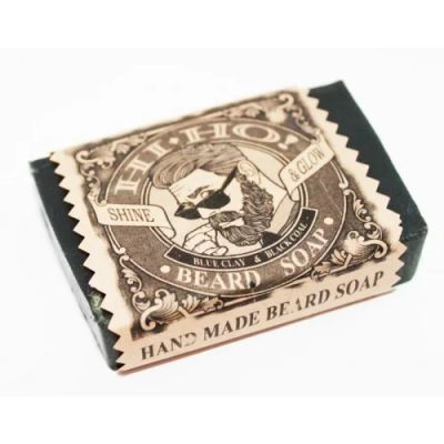 Лот: 7548350. Фото: 1. Мыло для бороды Hi-Ho «Blue Clay... Уход за лицом 