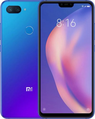 Лот: 14542186. Фото: 1. Xiaomi Mi 8 lite 4/64Gb Aurora... Смартфоны