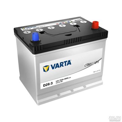 Лот: 18293295. Фото: 1. аккумулятор Varta Стандарт D26L... Аккумуляторы