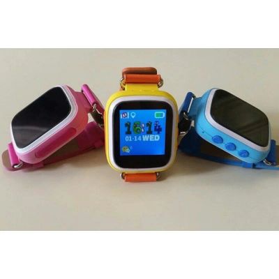 Лот: 8120731. Фото: 1. Умные детские часы с GPS Q60 с... Смарт-часы, фитнес-браслеты, аксессуары