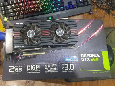 Лот: 14912175. Фото: 1. GTX 660 Asus. Видеокарты
