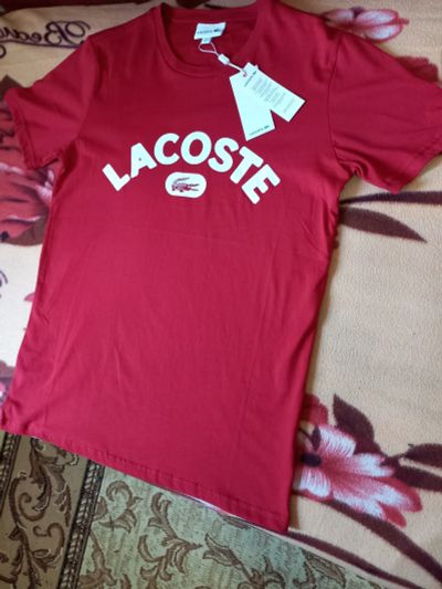 Лот: 20577499. Фото: 1. Футболка lacoste. Футболки, поло