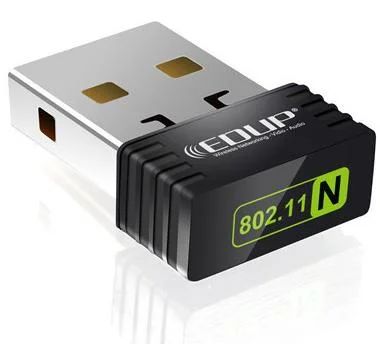 Лот: 3296073. Фото: 1. USB 2.0 ультракомпактный (nano... WiFi, Bluetooth адаптеры
