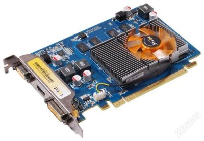 Лот: 995423. Фото: 1. Zotac PCI-E NV ZT-20303-10L GT210... Видеокарты