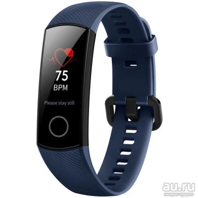Лот: 13678808. Фото: 1. Смарт-браслет Honor Band 4 Midnight... Смарт-часы, фитнес-браслеты, аксессуары