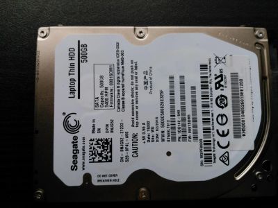 Лот: 9693083. Фото: 1. Жесткий диск Seagate ST500LT012... Жёсткие диски (HDD)