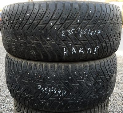 Лот: 14799316. Фото: 1. Шины 235/55 R17 235/55/17 Nokian... Шины