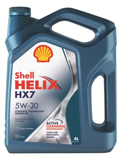 Лот: 8930474. Фото: 1. Моторное масло Shell Helix hx7... Масла, жидкости