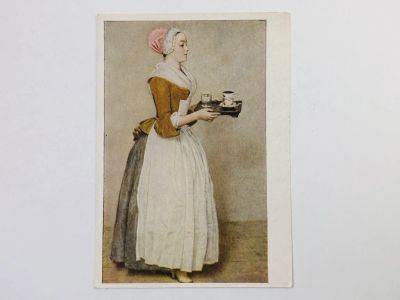 Лот: 23298407. Фото: 1. Лиотар Жан Этьен. Шоколадница... Открытки, конверты