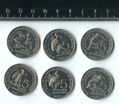 Лот: 16745611. Фото: 1. (№ 6857 ) Подборка монет Бурунди... Наборы монет