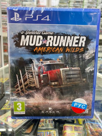 Лот: 17501467. Фото: 1. Spintires Mudrunner American Wild... Игры для консолей