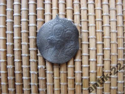 Лот: 6221633. Фото: 1. Антикварная иконка образок копанина... Другое (антиквариат)