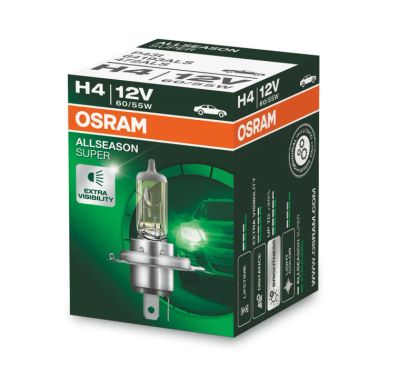 Лот: 11304757. Фото: 1. Osram H4 Allseason Super / Allseason... Оптика и освещение
