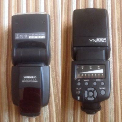 Лот: 6803471. Фото: 1. Вспышка speedlite YN 560 для canon... Вспышки, осветители, рассеиватели