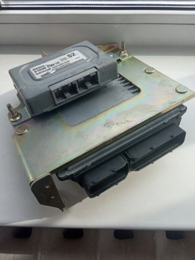 Лот: 12127358. Фото: 1. Блок управления ДВС + AКПП Nissan... Двигатель и элементы двигателя